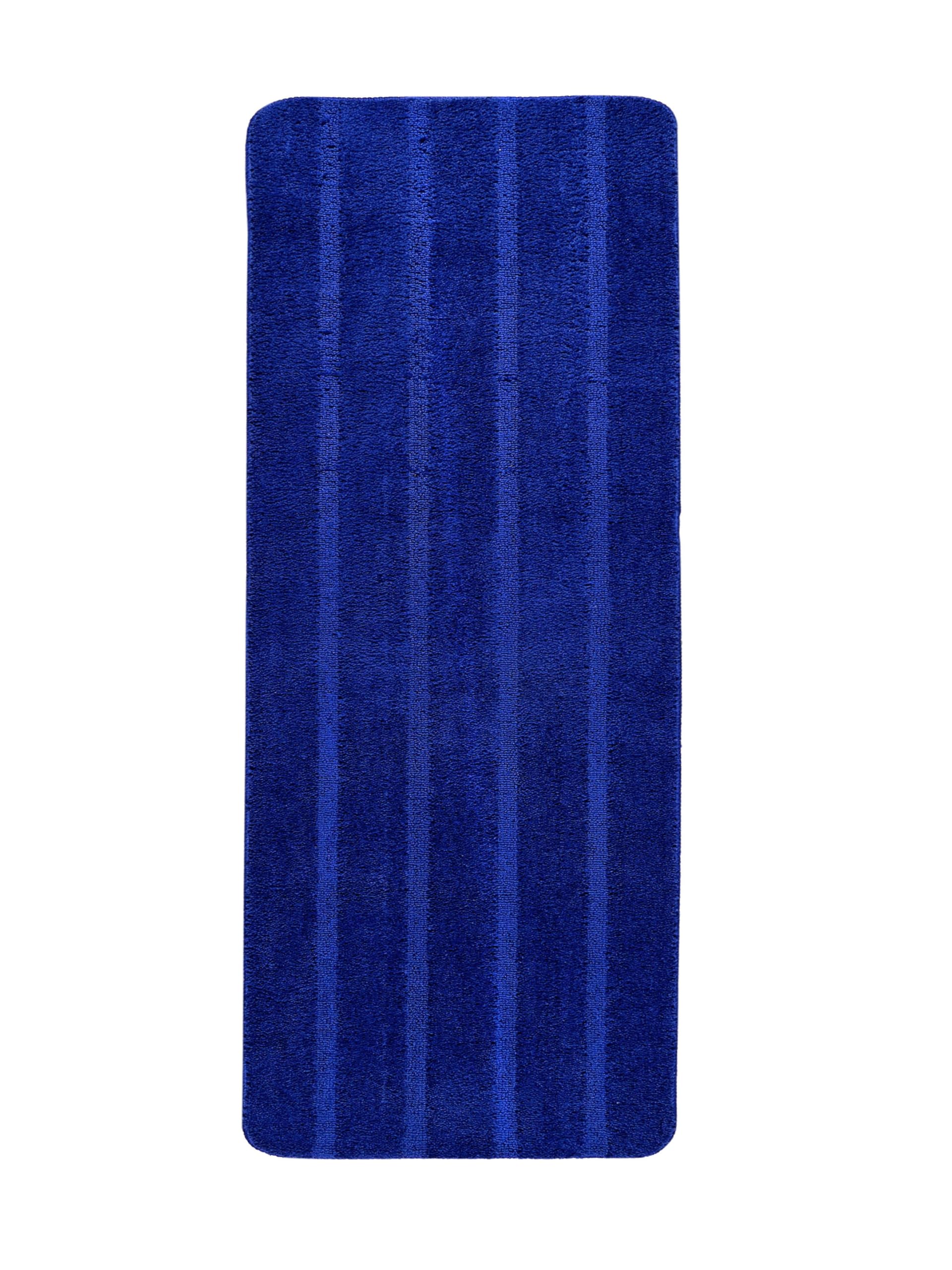 Saral Home Easy Living Home Striped Soft Microfiber Durable & Washable Multipurpose Bedside Runner For Home/Kitchen/Living Area/